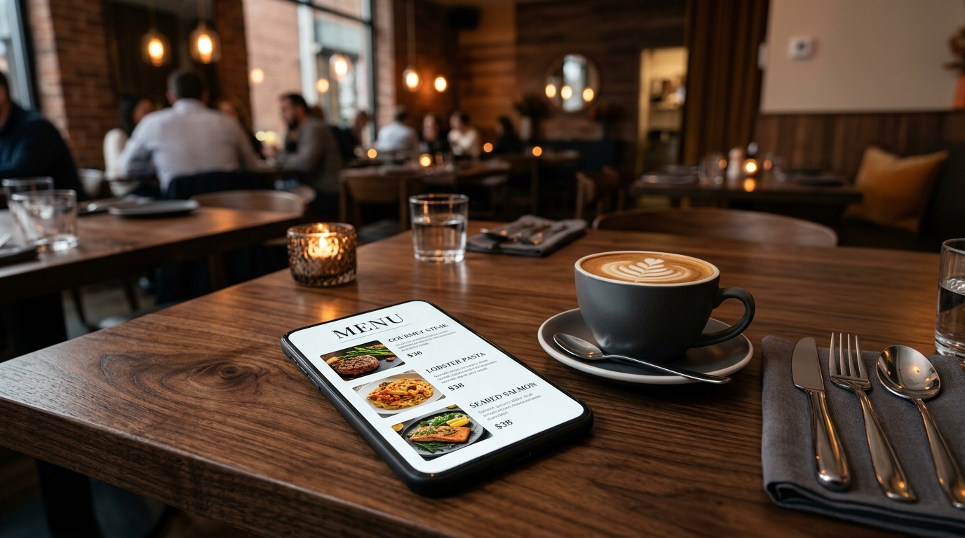QR Menü Tasarımı 1